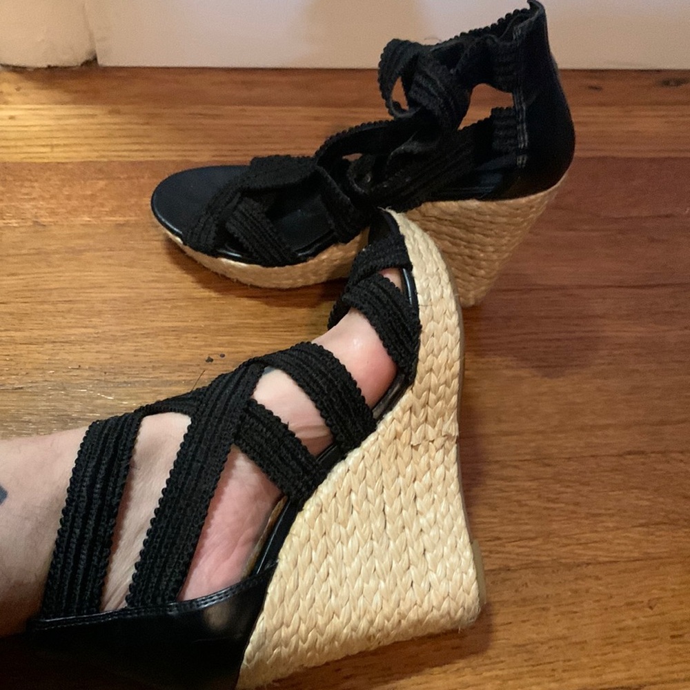 Jessica Simpson Caged Espadrilles US Size 6.5